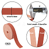 2M Flat Microfiber Imitation Leather Cord FIND-WH0420-75A-02-2