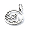 Non-Tarnish 304 Stainless Steel Charms X-STAS-C097-63P-2