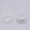 Round Glass Storage Containers for Cosmetic GLAA-WH0025-13B-2