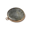 Natural Labradorite Pendants G-A213-01G-12-3