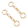 2Pcs Zinc Alloy Bag Extender Cable Chains FIND-FI0001-03G-1