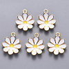 Alloy Enamel Pendants ENAM-S121-116B-2