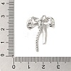 Rack Plating Brass Micro Pave Cubic Zirconia Pendants KK-H473-08F-P-3
