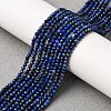 Natural Lapis Lazuli Beads Strands G-D165-B-2mm-1