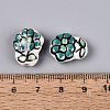Handmade Porcelain Ceramic Beads PORC-Q005-08E-3