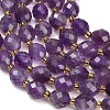 Natural Amethyst Beads Strands GG-CBA4A3B-A15-3