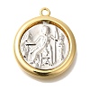 Brass Pendants KK-K389-111G-1