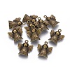 Tibetan Style Alloy Pendants TIBEB-A11978-AB-FF-2