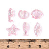 Ocean Theme Transparent Acrylic Beads TACR-T028-69A-3