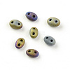 2-Hole Seed Beads X-GLAA-R159-M602-2