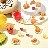 60Pcs 12 Styles Resin Miniature Ornaments AJEW-CJ0001-76-6