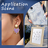8 Sets Alloy Cabochons FIND-SC0013-83-4