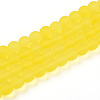 Transparent Glass Beads Strands GLAA-T032-T10mm-MD12-1