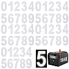 PET Reflective Self Adhesive Stickers STIC-SP0001-23B-1