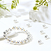 Electroplated Natural Lava Rock Beads Strands G-NB0001-94C-2
