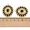 304 Stainless Steel Rhinestone Pendants STAS-I352-14G-03-3