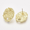 Alloy Stud Earring Findings PALLOY-S121-131-2