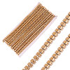 Rectangle Plastic Beaded Trimming DIY-WH0656-36B-1