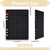 14Pcs Felt Cloth Pin Brooch Storage Binder Sheets for Enamel Pin Collection Book AJEW-WR0002-93B-2