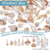 60Pcs 10 Styles Acrylic Pendants OACR-PH0004-44-2
