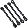 4Pcs PU Leather Spur Straps AJEW-GF0005-27A-1