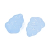 Frosted Transparent Acrylic Beads X1-OACR-P029-04B-04-3
