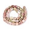 Anti-Tarnish Electroplate Glass Beads Strands EGLA-N027-03A-05-2