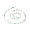 Natural Prehnite Beads Strands G-I249-A14-2