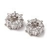 Brass Micro Pave Cubic Zirconia Beads KK-CJC0013-07P-RS-2