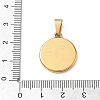 304 Stainless Steel Pendants SA-CBA34D4-03F-G-3