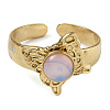 Opalite Finger Rings RJEW-U027-05G-10-2