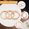 3Pcs Alloy Spring Gate Rings FIND-BBC0002-23KCG-02-6