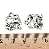 Cheerleader Megaphone Tibetan Style Alloy Pendants TIBEP-NH0001-01B-AS-3
