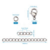 Yilisi DIY Chain Bracelets & Necklaces Kits DIY-YS0001-20P-9
