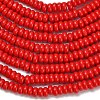 Synthetic Turquoise Beads Strands G-L635-A10-4x2mm-02-5