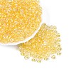 Transparent Colours Glass Seed Beads SEED-Q042-01A-A02-1