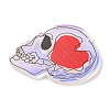 Halloween Theme Opaque Acrylic Pendants OACR-I010-02B-2