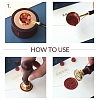 CRASPIRE Sealing Wax Particles for Retro Seal Stamp DIY-CP0001-48B-7