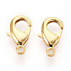 Brass Lobster Claw Clasps KK-YW0004-01C-G-1