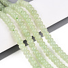 Dyed Natural White Jade Beads Strands G-T139-59A-13-1