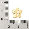 Brass Micro Pave Clear Cubic Zirconia Pendants KK-U015-11G-3