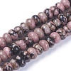 Natural Rhodonite Beads Strands G-F642-03-1