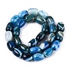 Natural Agate Beads Strands G-N356-02B-09-2