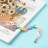 Rainbow Color Acrylic Phone Case Chain HJEW-JM00476-2