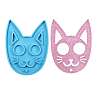 Cat Shape Food Grade DIY Silicone Pendant Molds SIL-CJC0001-03-1