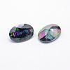 Cubic Zirconia Pointed Back Cabochons ZIRC-L066-12x10mm-001-2