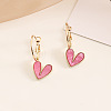 Alloy Leverback Earrings for Women FS-WG5346B-04-1