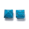 Dyed Synthetic Turquoise Cabochons G-D058-04A-2