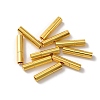 Brass Bayonet Clasps KK-WH0062-36A-G-2