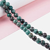 Natural Chrysocolla Beads Strands G-I318-09D-3